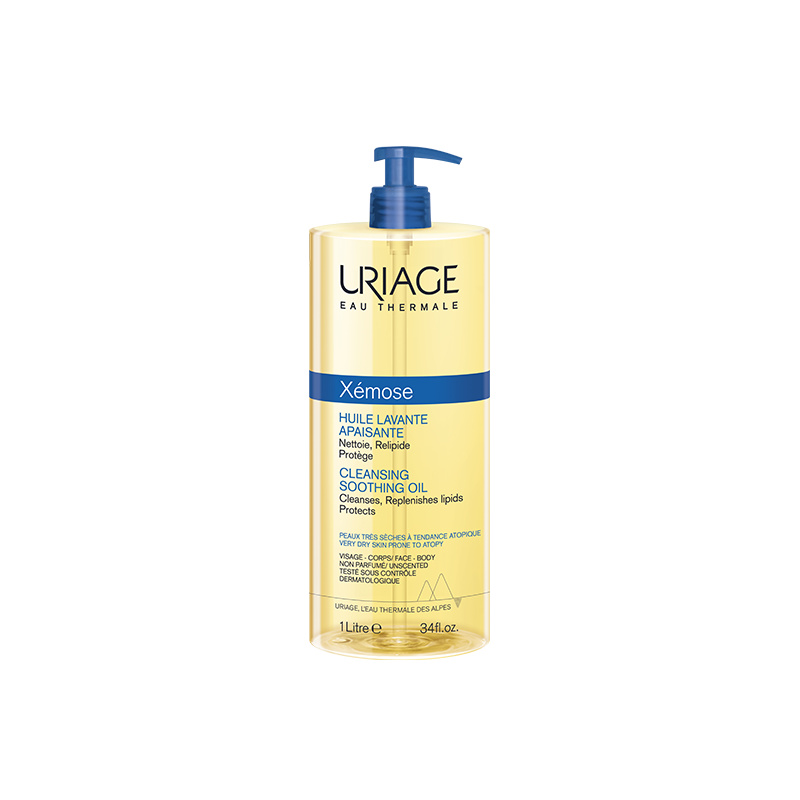 URIAGE XÉMOSE huile lavante apaisante | 1 litre