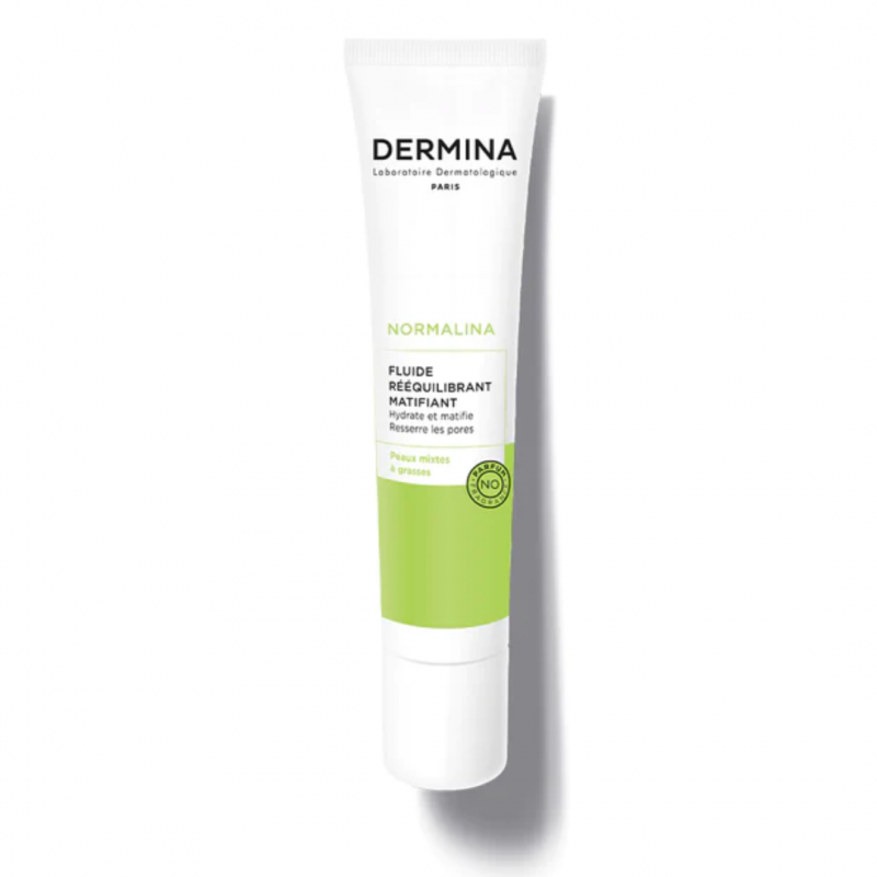 DERMINA NORMALINA fluide rééquilibrant matifiant | 40ml