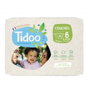 TIDOO Taille 6 (16-30kg) couches | 18 u