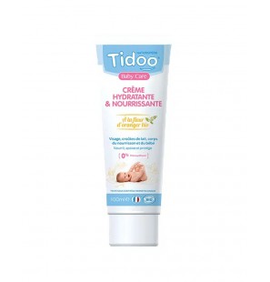 TIDOO BABY CARE crème hydratante nourrissante à la fleur d’oranger | 100 ml