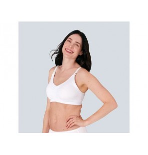 MEDELA Soutien-gorge d’allaitement et d’expression 3-en-1 taille L blanc