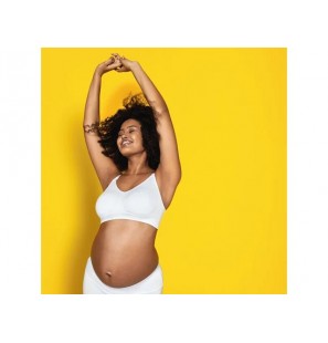 MEDELA Soutien-gorge de grossesse et d’allaitement ultra-respirant Keep Cool™ taille M blanc