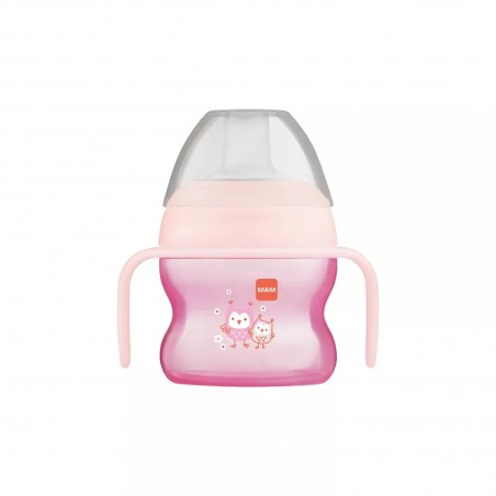 MAM tasse d'apprentissage +4 mois rose 150ml