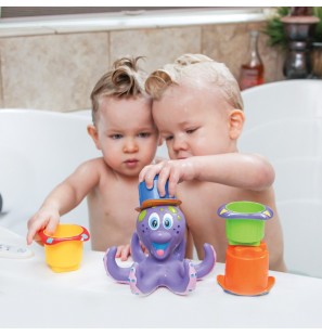 Nuby Jouet de Bain Poulpe-18 mois+