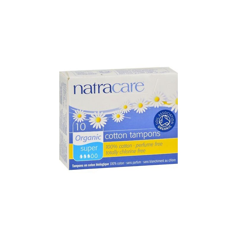 NATRACARE TAMPONS SUPER SANS APPLICATEUR