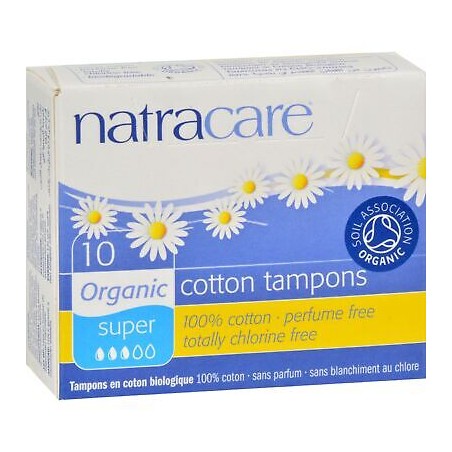 NATRACARE TAMPONS SUPER SANS APPLICATEUR