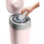 TOMMEE TIPPEE Poubelle à couches Anti-Odeur Twist & Click - Rose