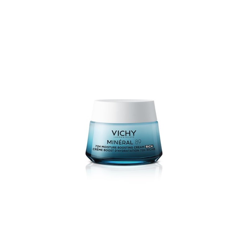 Vichy Minéral 89 crème Boost d'hydratation 72H Riche | 50 ml