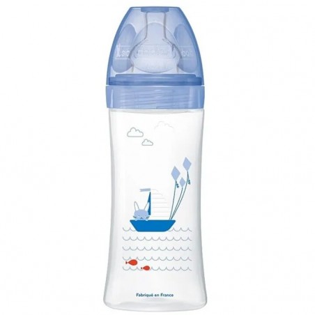 DODIE Sensation+ Biberon anti-colique 6+ mois mer débit 3 - 330ml