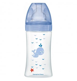 DODIE Sensation+ Biberons 0-6 mois baleine débit 2 - 270ml