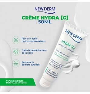 NEW DERM HYDRA G crème hydratante | 50 ml