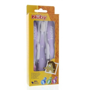 copy of NUBY SET BROSSE A DENTS -3MOIS +6MOIS +9MOIS