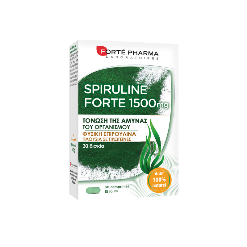 FORTE PHARMA spiruline fort 1500mg 30 comprimes