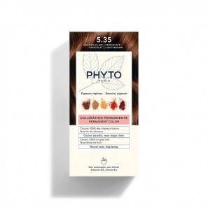 PHYTO COLOR N° 5.35 châtin claire chocolat