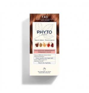 PHYTO COLOR N° 7.43 blond cuivré doré