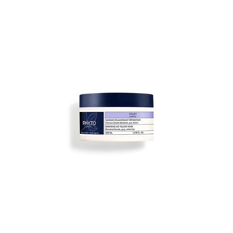 PHYTO VIOLET masque déjaunissant réparateur | 200ml