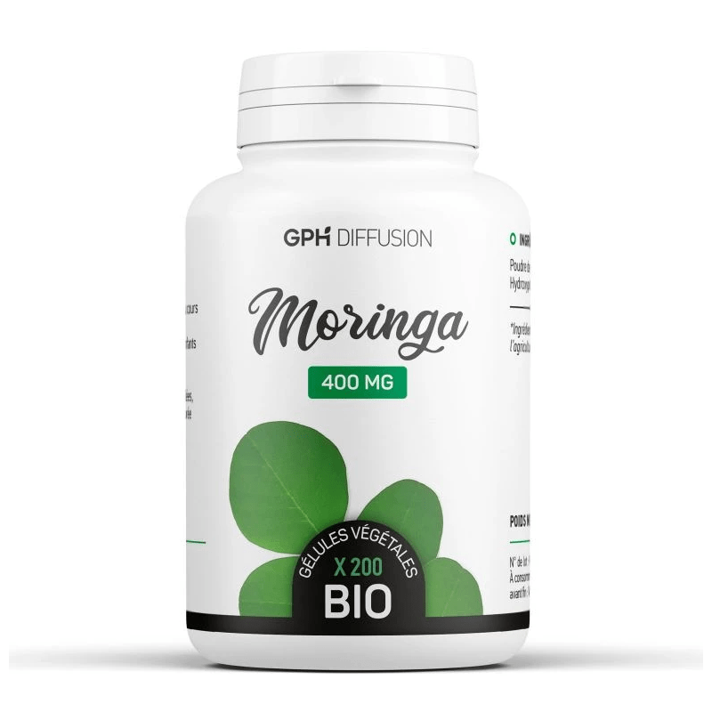 GPH MORINGA BIO 400 MG | 200 GÉLULES