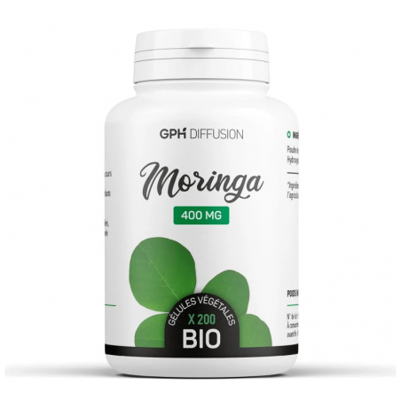 GPH MORINGA BIO 400 MG | 200 GÉLULES