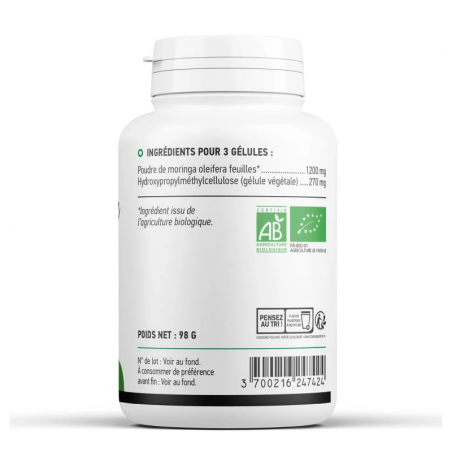 GPH MORINGA BIO 400 MG | 200 GÉLULES