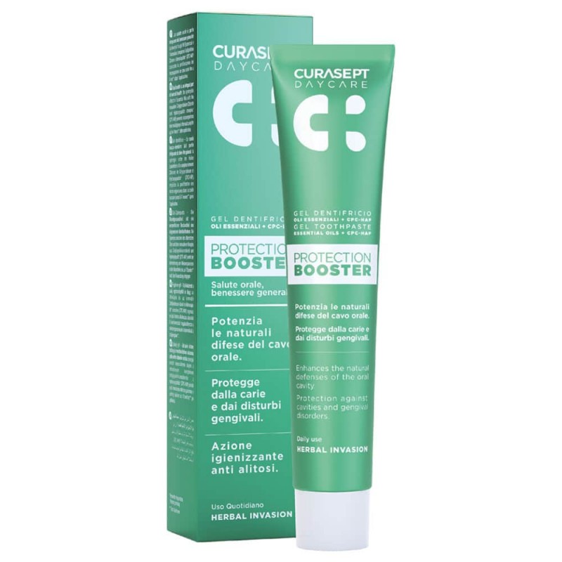 CURASEPT BOOSTER DE PROTECTION dentifrice invasion aux herbes | 75ml