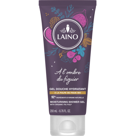 LAINO gel douche hydratant a la pulpe de figue bio | 200ml