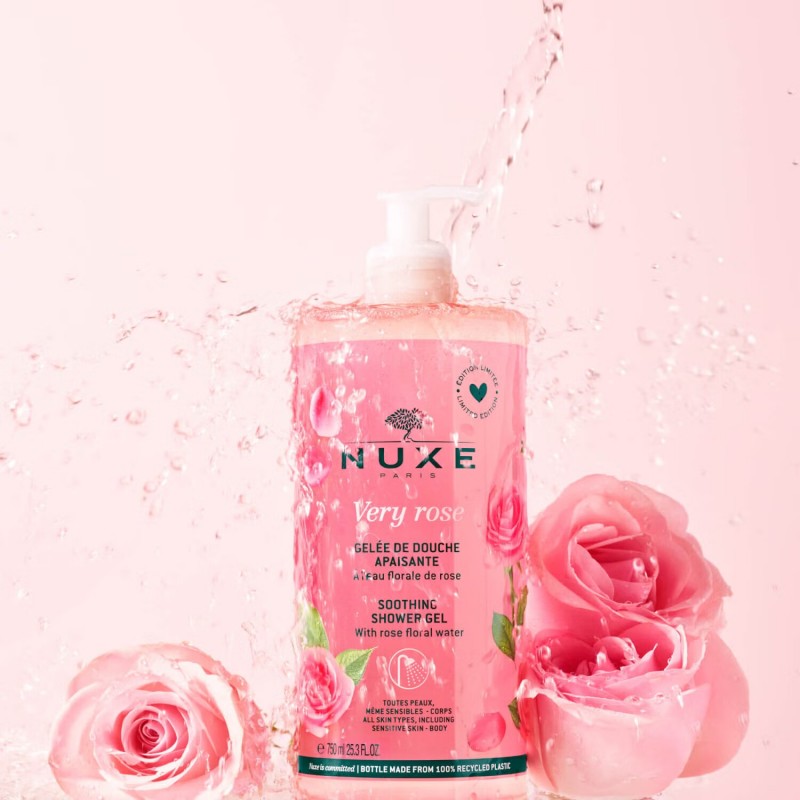 NUXE VERY ROSE Gelée de Douche Apaisante | 750ml