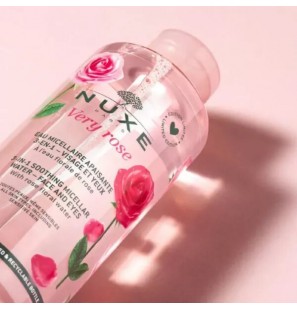 NUXE VERY ROSE Eau Micellaire Apaisante 3-en-1 Visage et yeux | 750 ml