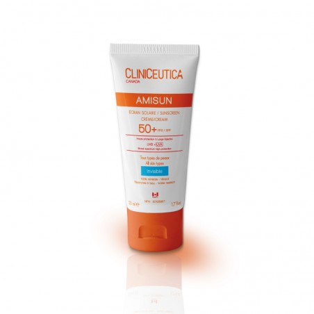 CLINICEUTICA AMISUN écran solaire invisible SPF 50+ | 50ml