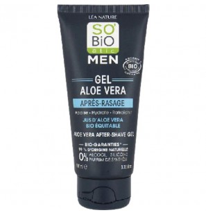 SO'BIO ETIC MEN Gel Aloe Vera Après-Rasage | 100 ml