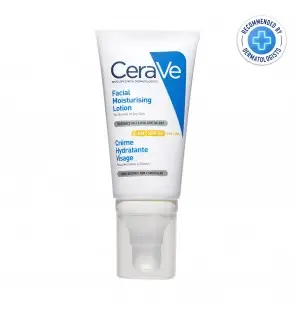 CeraVe crème hydratante visage SPF50 peaux normales à sèches | 52ml