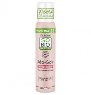 SO'BIO ETIC Déo-Soin Spray à l'Amande bio | 100 ml