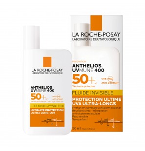 La Roche-Posay Anthelios UVMune 400 Fluide Invisible Solaire SPF50+ Peau Sensible | 50ml