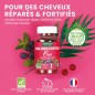 SANTAROME BIO Gummies Sublimes Cheveux Bio - Pousse du Cheveu | 60 Gummies