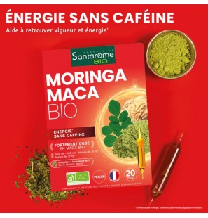 SANTAROME MORINGA MACA BIO B20 AMPOULES