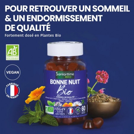 SANTAROME BIO BONNE NUIT B60 GUMMIES