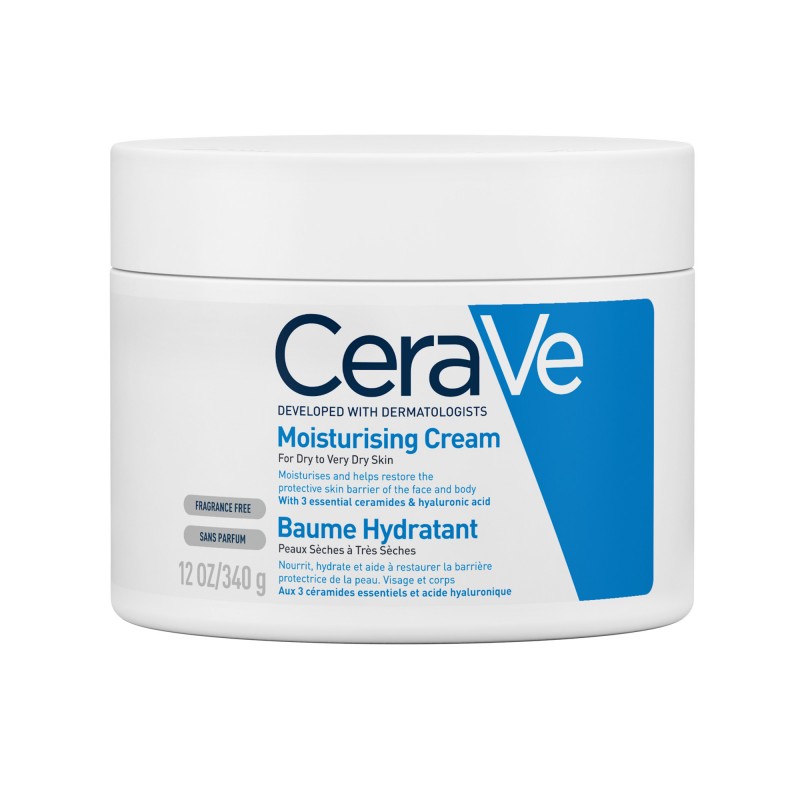 CeraVe Baume Hydratant Nourrissant Peau Sèche à Très Sèche | 340g