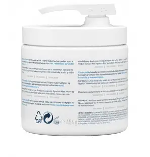 CeraVe Baume Hydratant Nourrissant Peau Sèche à Très Sèche Avec Pompe| 454g