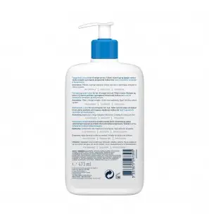 CeraVe Lait Hydratant Léger Peau Sèche à Très Sèche | 473ml