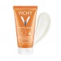 Vichy Capital Soleil Émulsion Anti-Brillance Toucher Sec SPF50 Peau Sensible Mixte à Grasse | 50ml