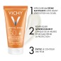 Vichy Capital Soleil Émulsion Anti-Brillance Toucher Sec SPF50 Peau Sensible Mixte à Grasse | 50ml