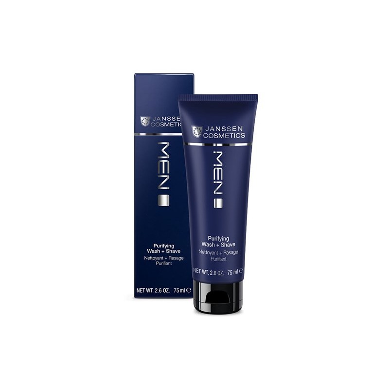 JANSSEN COSMETICS MEN nettoyant + rasage purifiant | 75ml