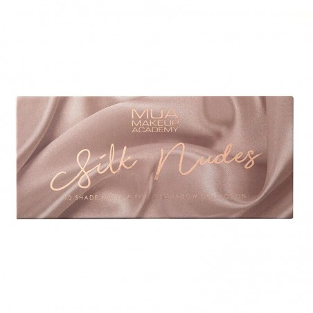 MUA SILK NUDES 10 SHADE EYESHADOW PALETTE