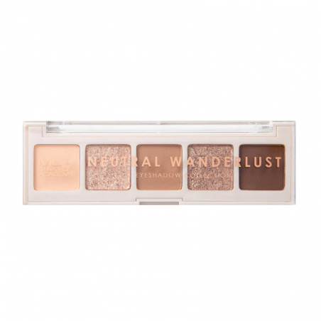 MUA 5 SHADE EYESHADOW PALETTE - NEUTRAL WANDERLUST