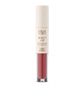 MUA LIPSTICK & GLOSS DUO - SOLEIL