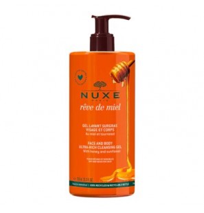 NUXE RÊVE DE MIEL® GEL LAVANT SURGRAS VISAGE ET CORPS 750 ML