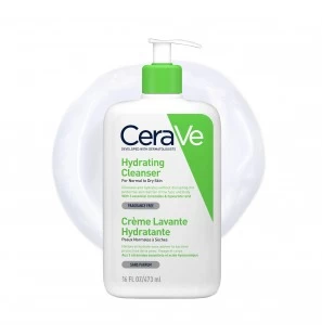 CeraVe Crème Lavante Hydratante Peau Normale à Sèche | 473ml