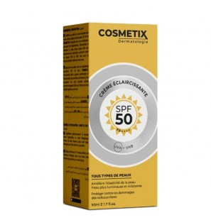 COSMETIX DERMATOLOGIE soin 2 en 1 éclaircissant SPF50 50ml