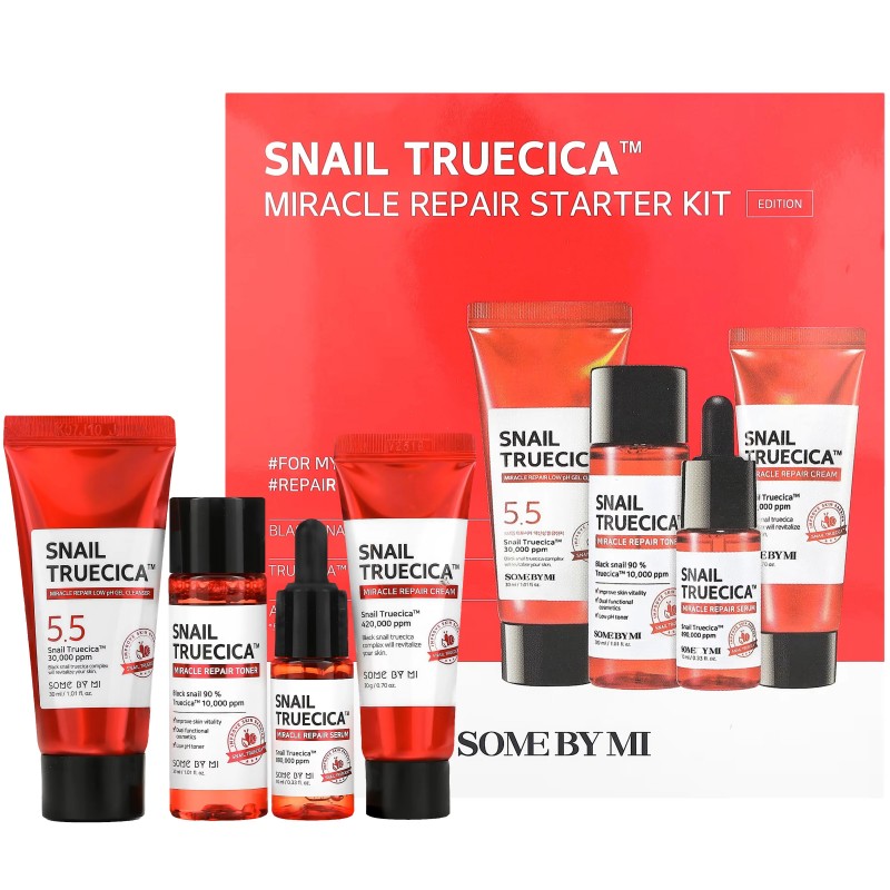 SOME BY MI SNAIL TRUECICA MIRACLE REPAIR STARTER KIT SOME BY MI SNAIL TRUECICA MIRACLE REPAIR STARTER KIT