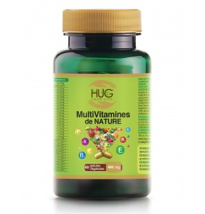 HUG NATURE MULTIVITAMINES 60 GELULES