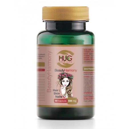 HUG beaute harmonie cheveux peau et ongle 900mg | 60 GELULES